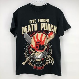 FIVE FINGER DEATH PUNCH 2016 tour double graphic